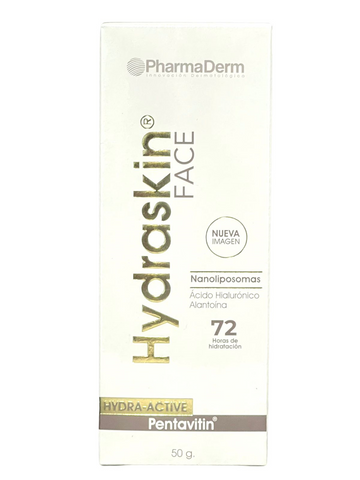 Hydraskin Face Hidratante Facial 50 g Pharmaderm - crema emulgel con ácido hialurónico