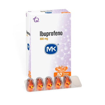 Ibuprofeno 800 mg 30 Cápsulas Liquidas MK — Tecnoquímicas