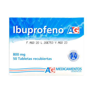 Ibuprofeno 800 mg 50 Tabletas — Lafrancol