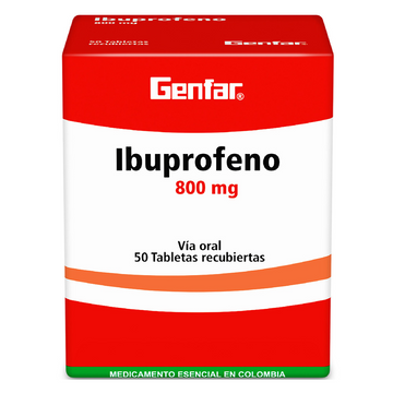 Ibuprofeno 800 mg — Genfar