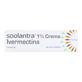 Soolantra 1% Crema Ivermectina 30 g - Tratamiento rosácea Galderma