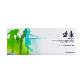SIBILLA 2 MG 21 TABLETAS - Uno A Droguerias