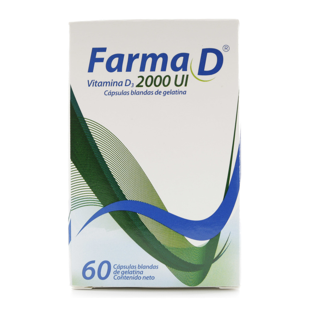 FARMA D VITAMINA D3 2000UI 60 TBS