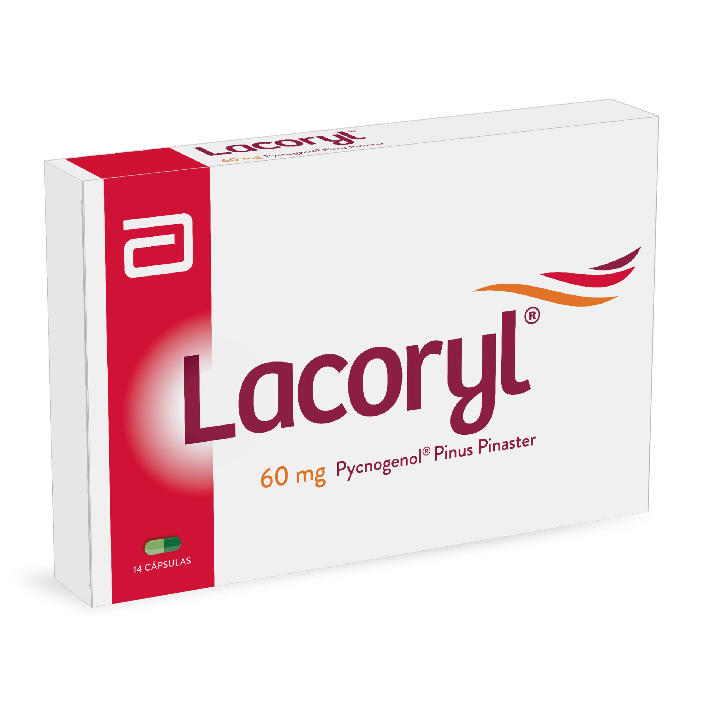 LACORYL 60 MG 14 CAPSULAS