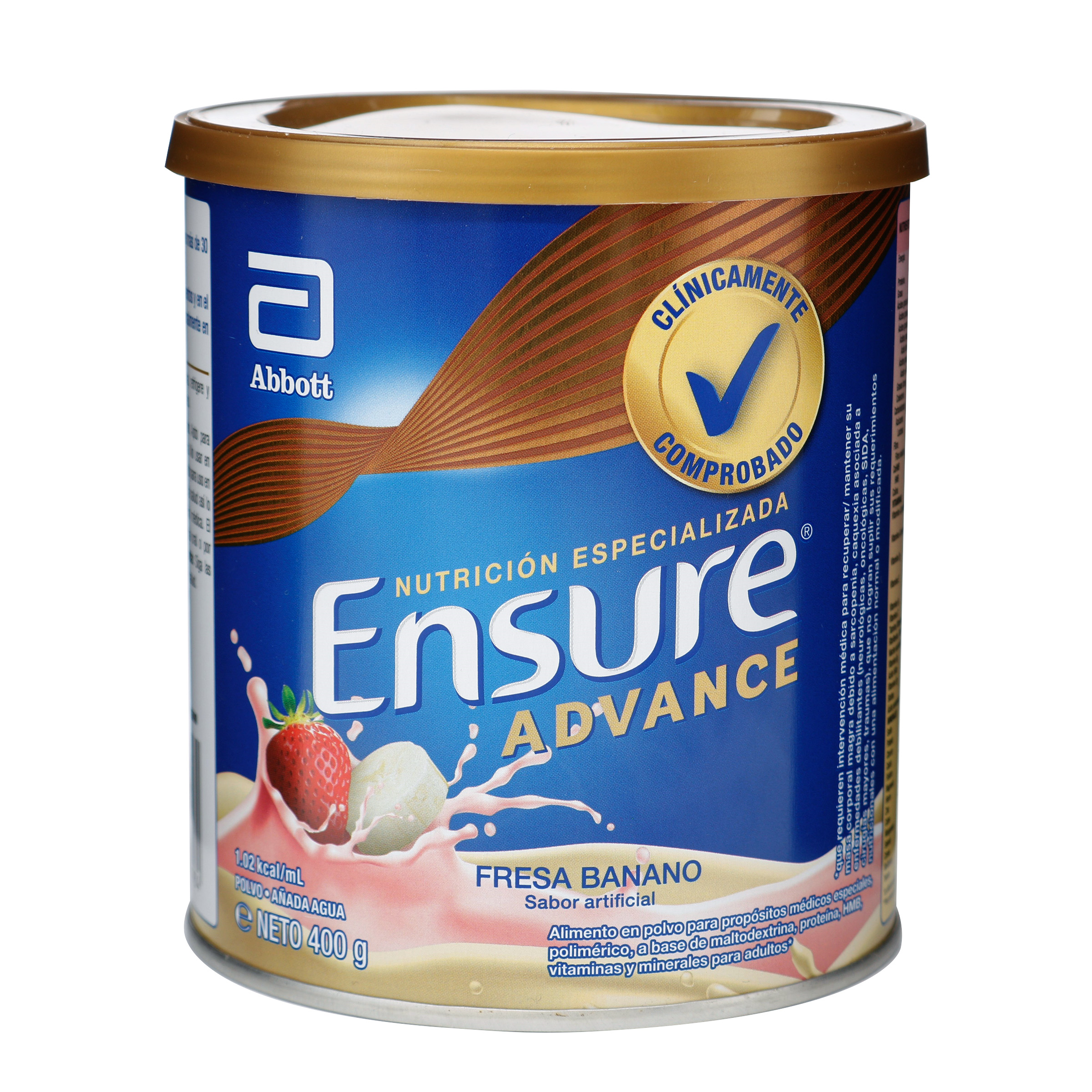 ENSURE ADVANCE FRESA BANANO 400 GR