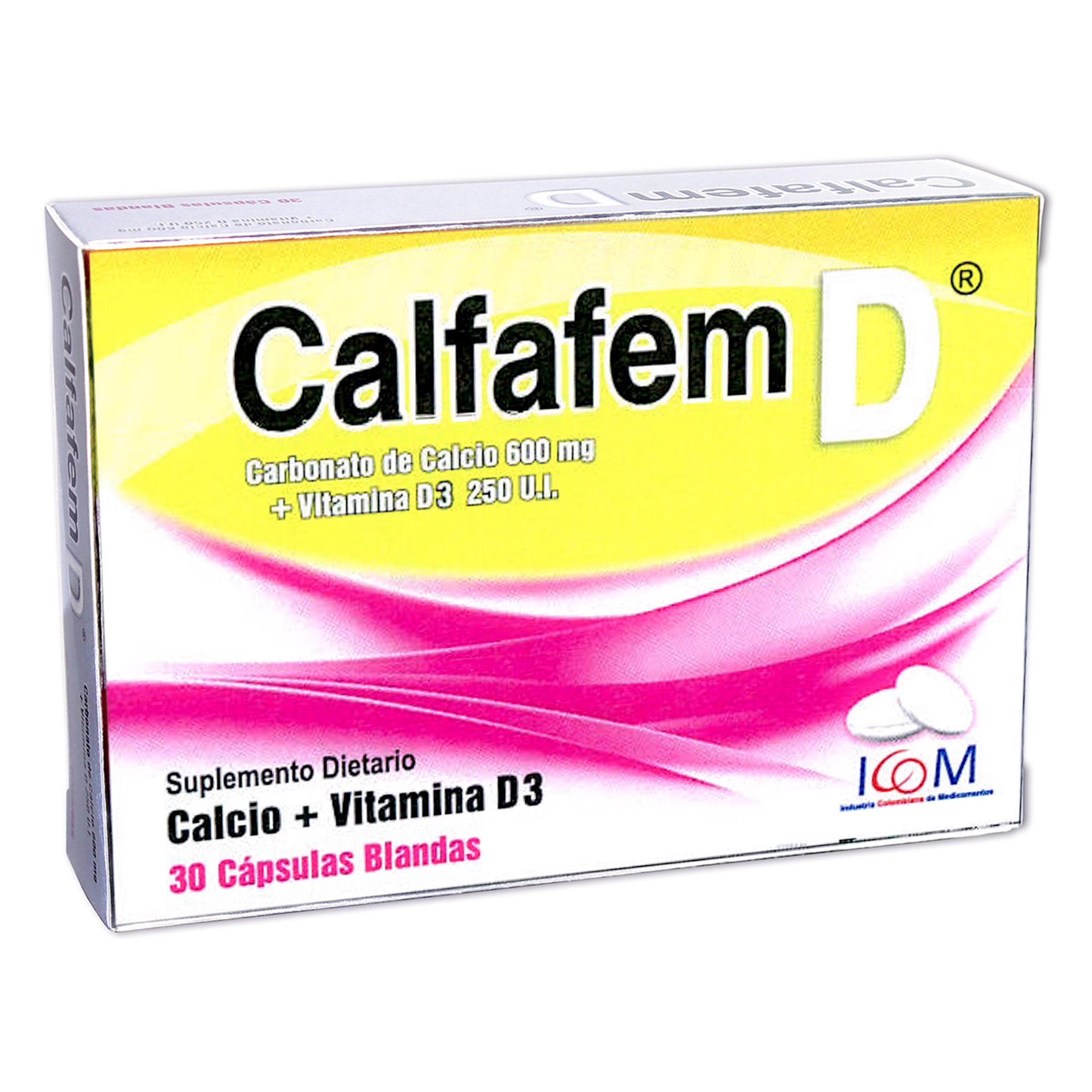 (F) CALFAFEM D 30 CAPSULAS ICOM