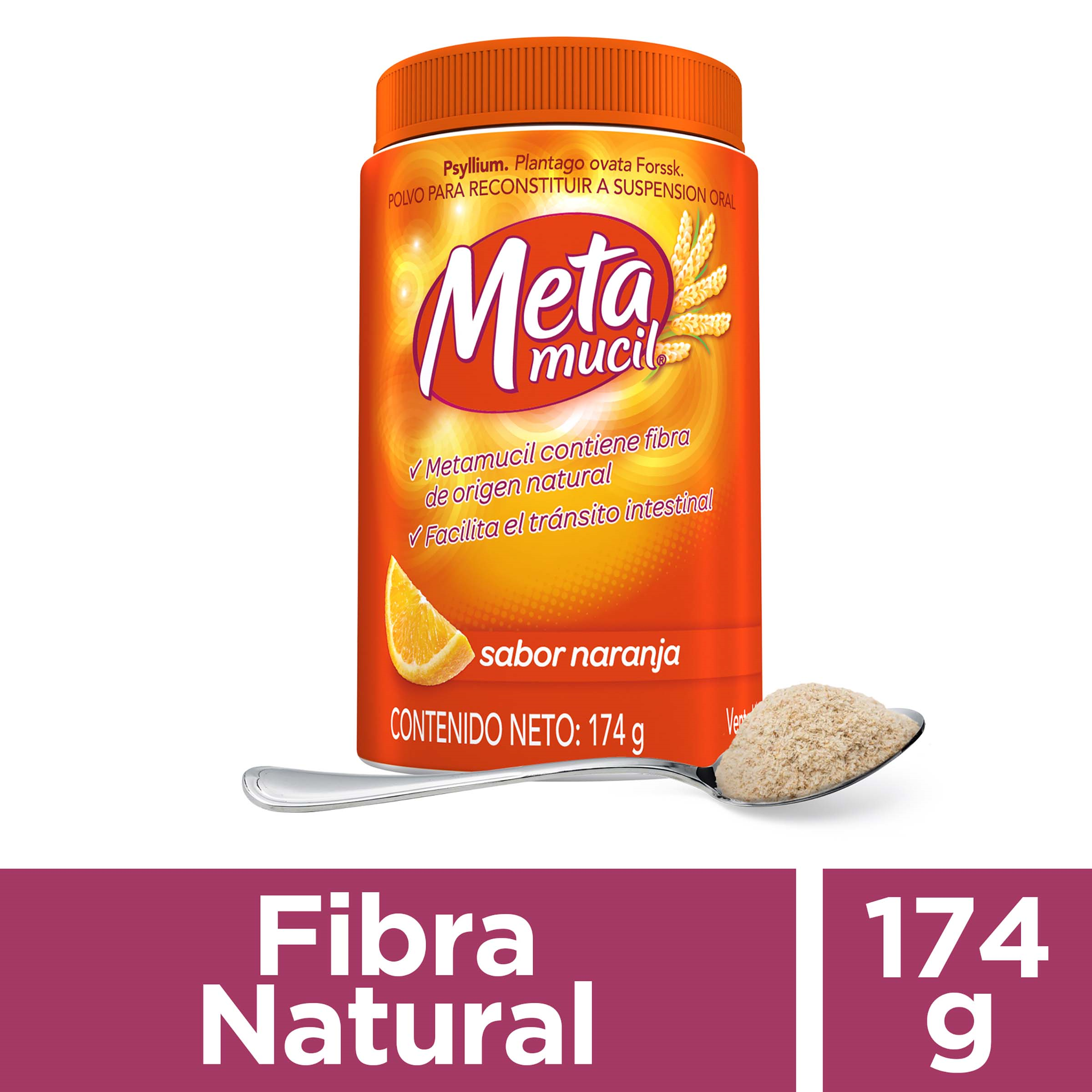 METAMUCIL FIBRA 174 GR FRASCO 30 DOSIS - (EXH)