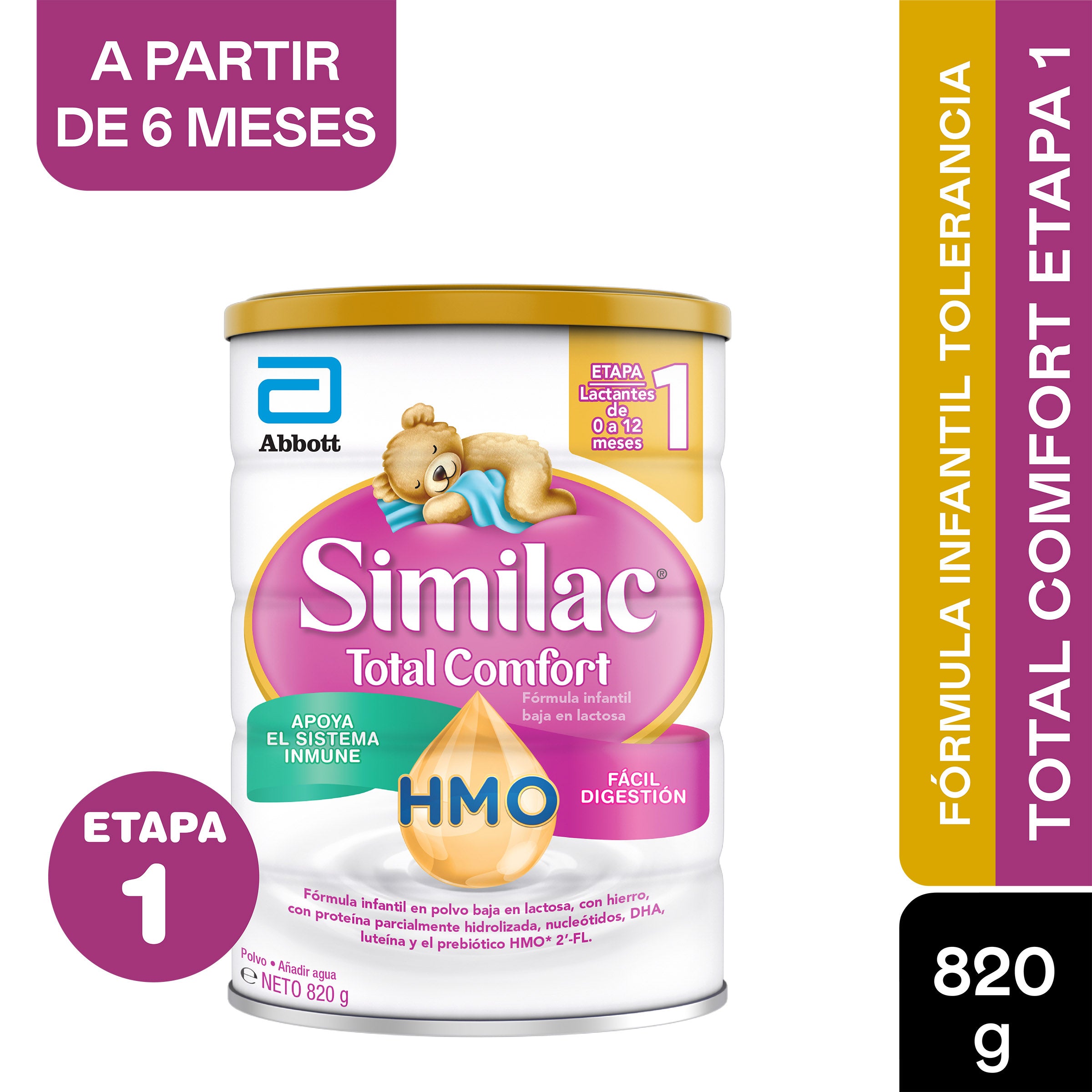 SIMILAC 1 TOTAL COMFORT HMO 820 GR