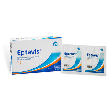Eptavis Niños fermentos lácticos 1g caja con 6 sobres — Tecnoquímicas