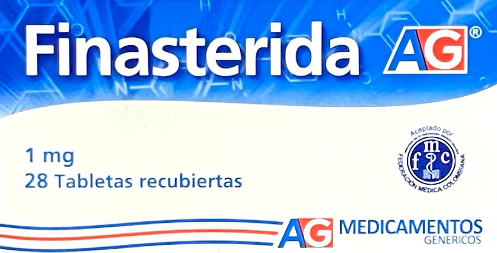 FINASTERIDA 1 MG 28 TABLETAS AG