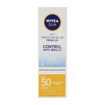 NIVEA SUN SHINE CONTROL DE BRILLO SPF 50 ML