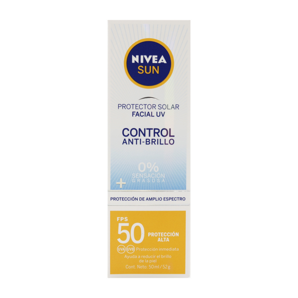 NIVEA SUN SHINE CONTROL DE BRILLO SPF 50 ML