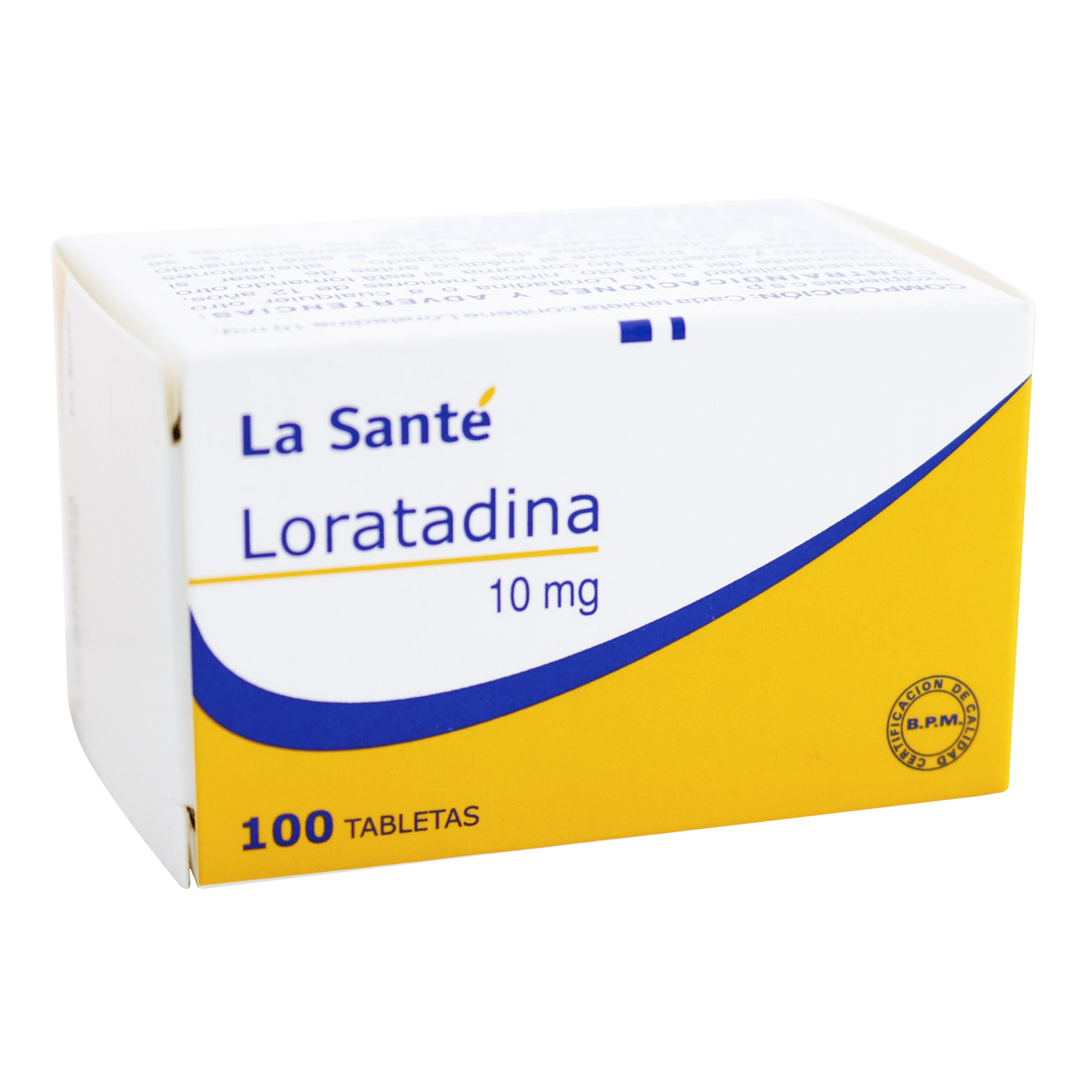 (F) LORATADINA 10 MG 100 TABLETAS LS - 10 UNIDADES