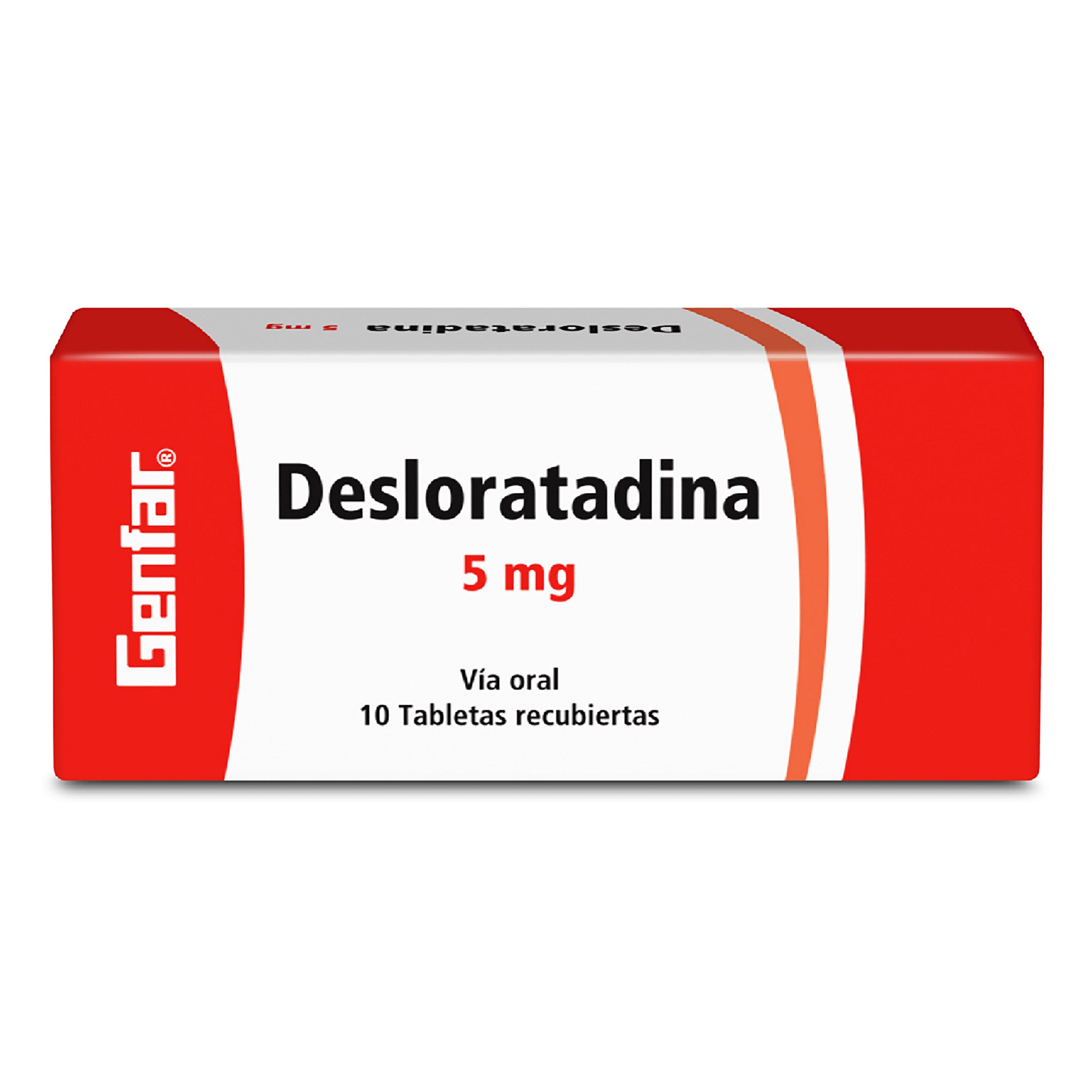 DESLORATADINA 5 MG 10 TABLETAS GF