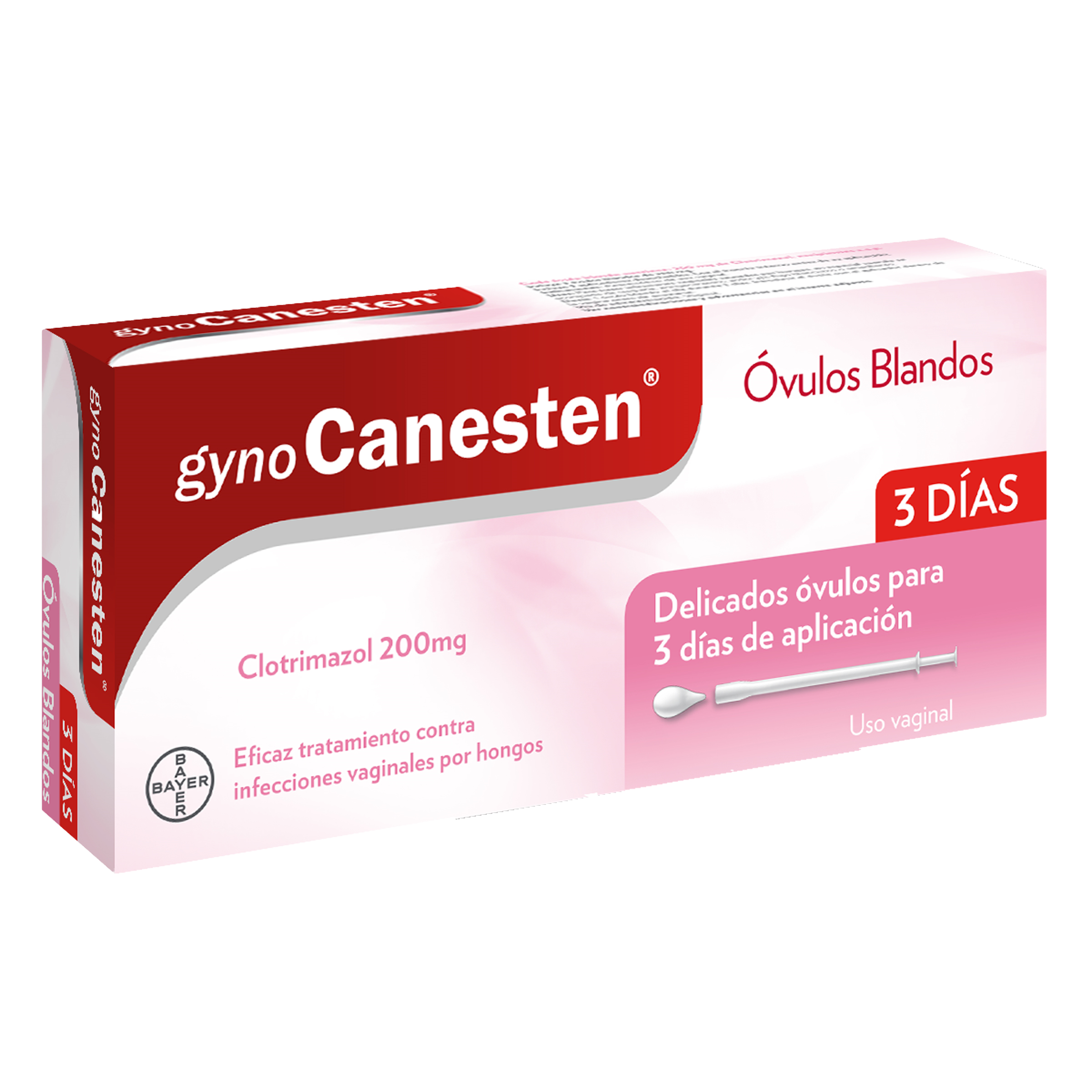 GYNOCANESTEN 200 MG 3 OVULOS BLANDOS - (EXH)