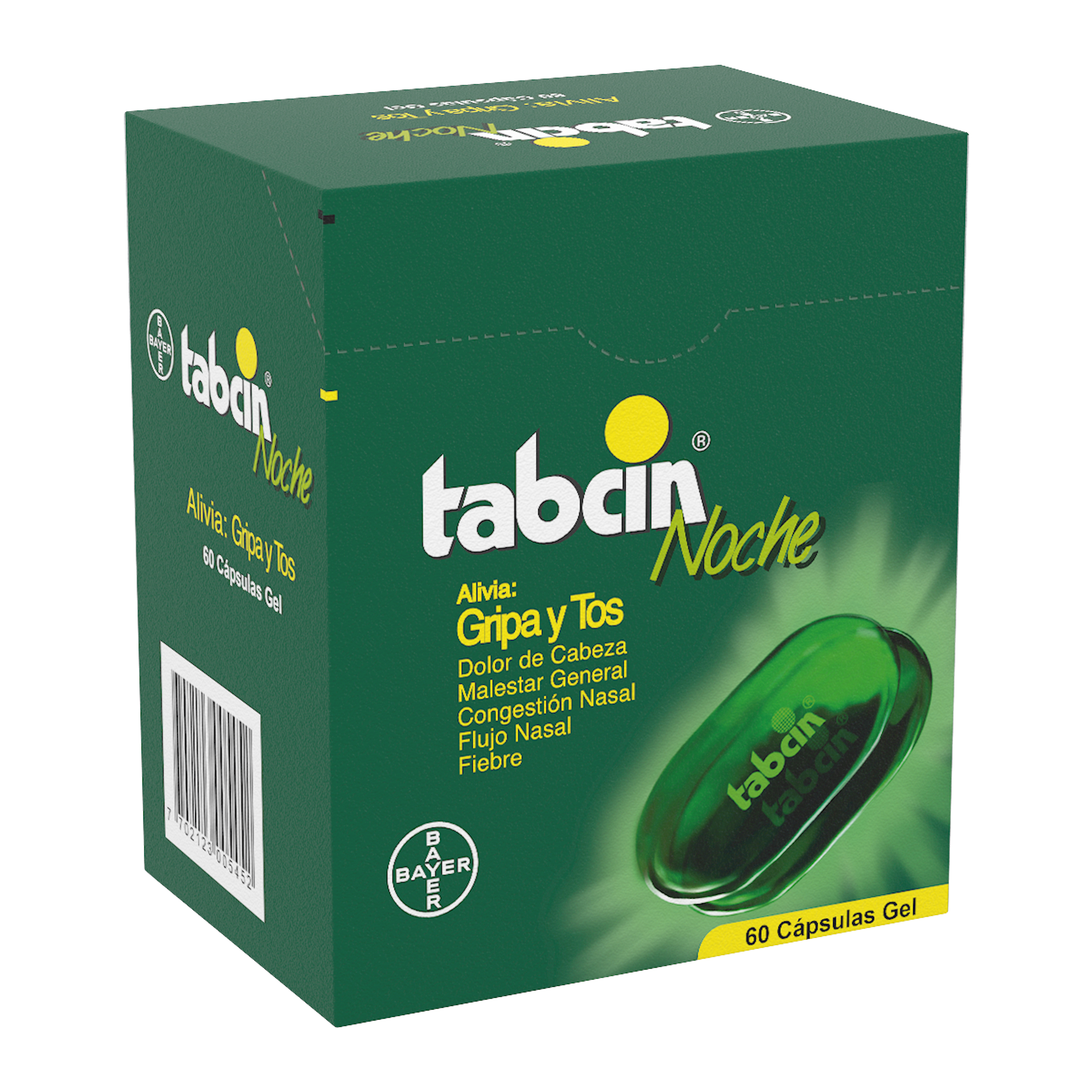 (F) TABCIN NOCHE LIQUID GEL 60 CAPSULAS - 2 UNIDADES