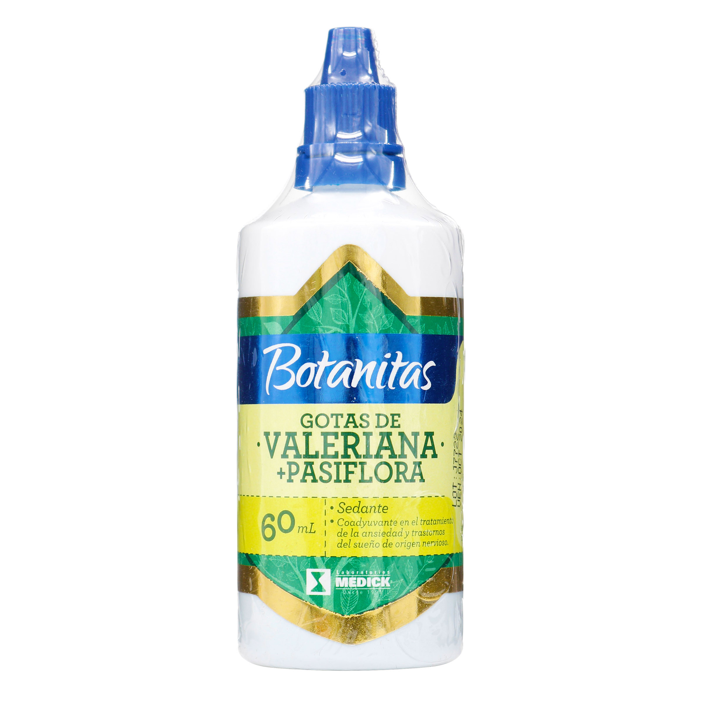 VALERIANA+PASSIFLORA GOTAS 60 ML BOTANITAS