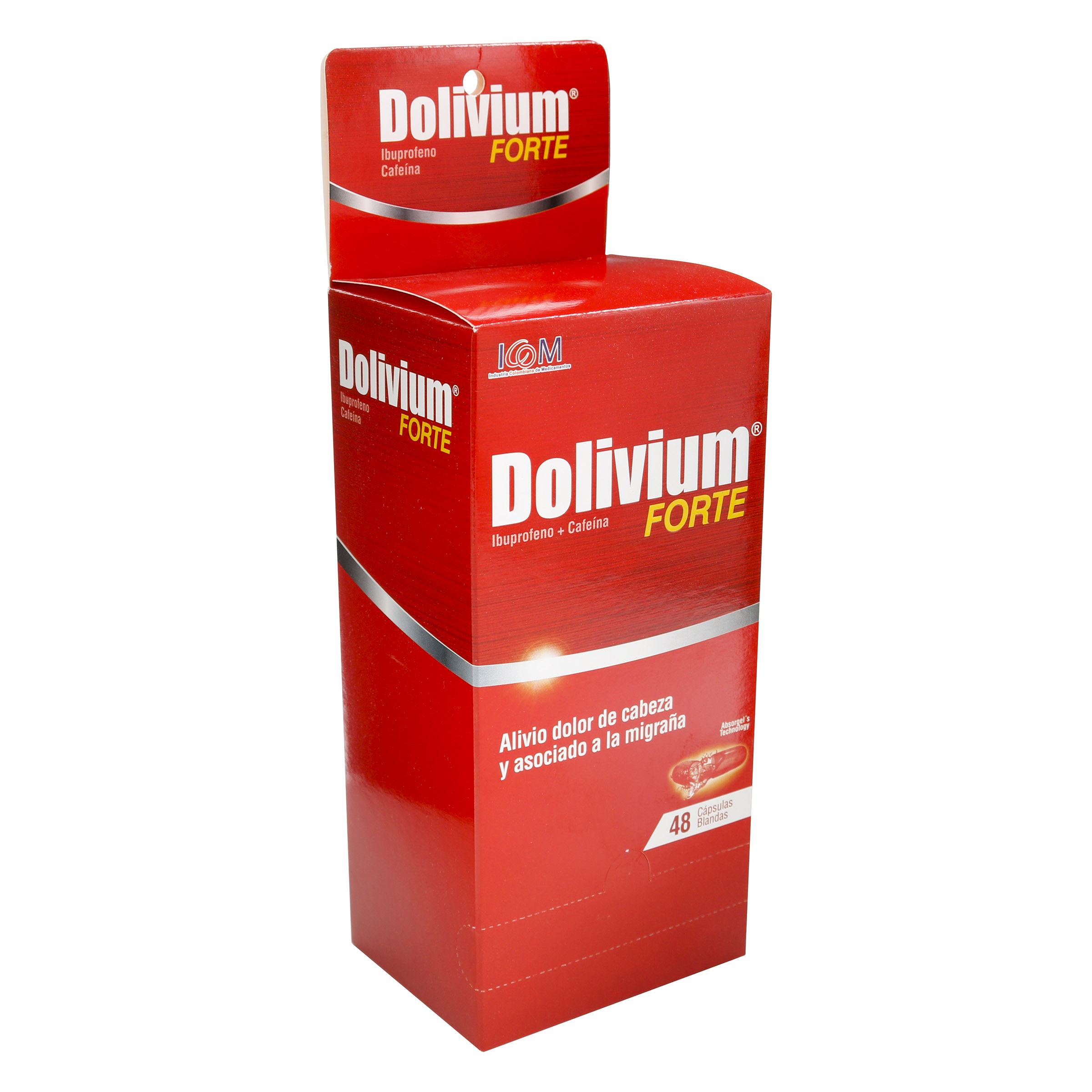 (F) DOLIVIUM FORTE 48 CAPSULAS BLANDAS ICOM - (LR) - 3 UNIDADES