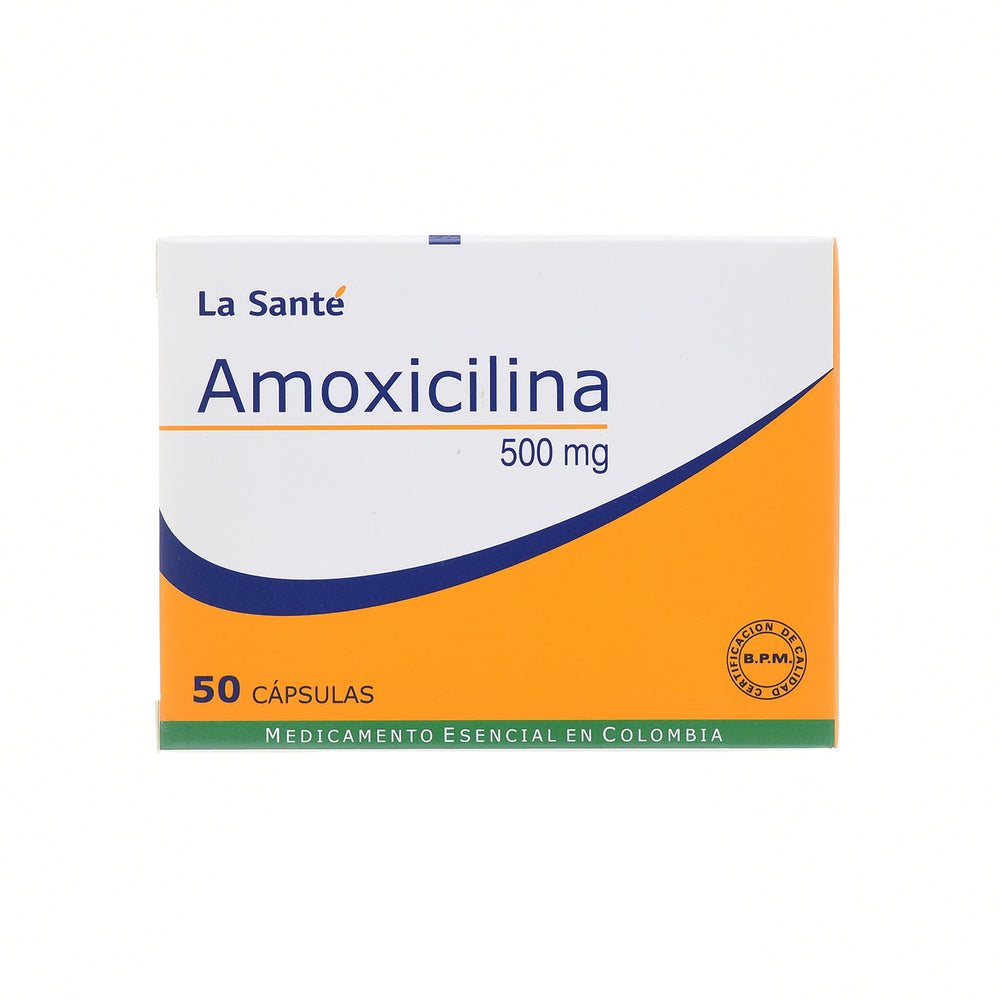 (F) AMOXICILINA 500 MG 50 CAPSULAS LS