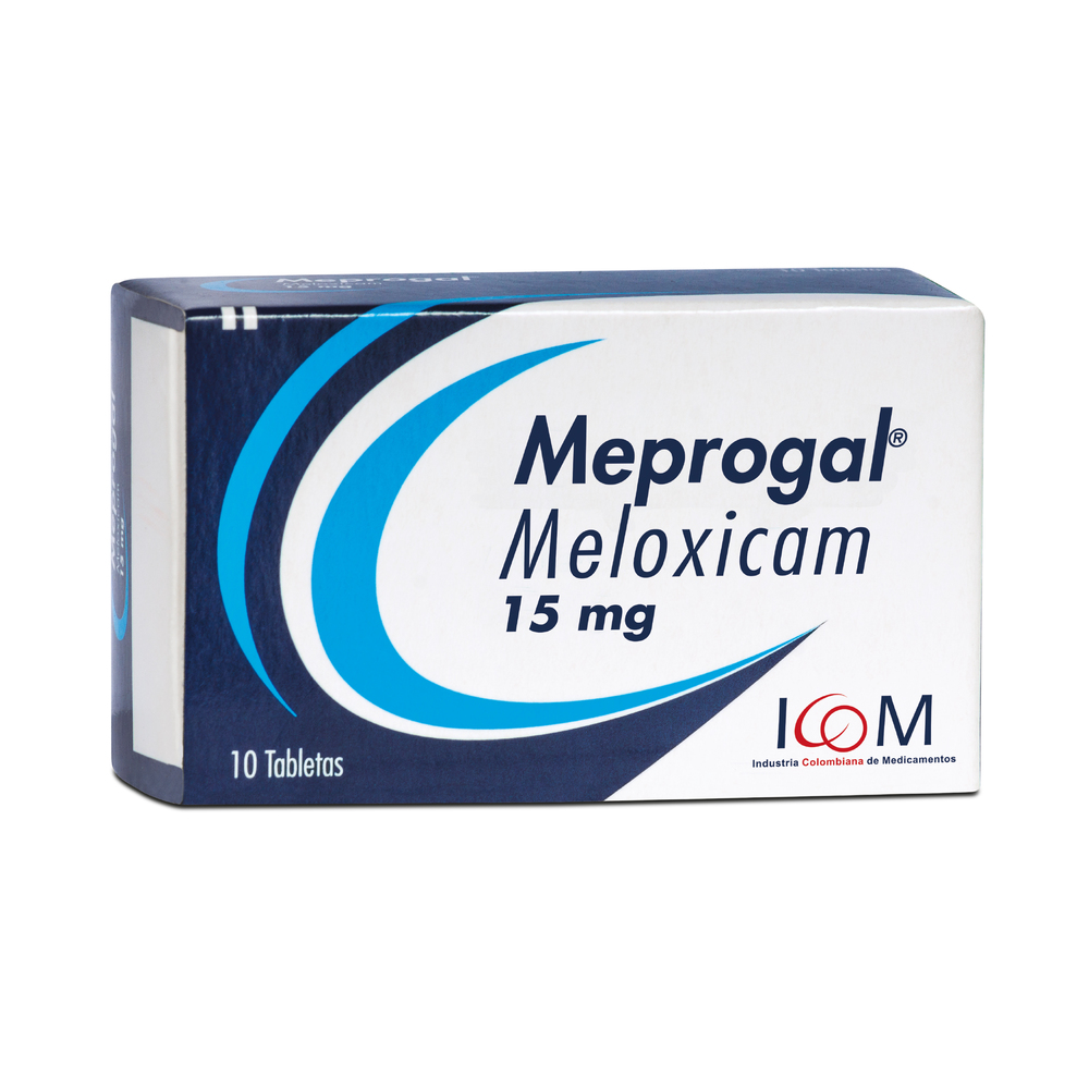 (F) MEPROGAL 15 MG MELOXICAM 10 TABLETAS ICOM - (LR) - 1 UNIDADES