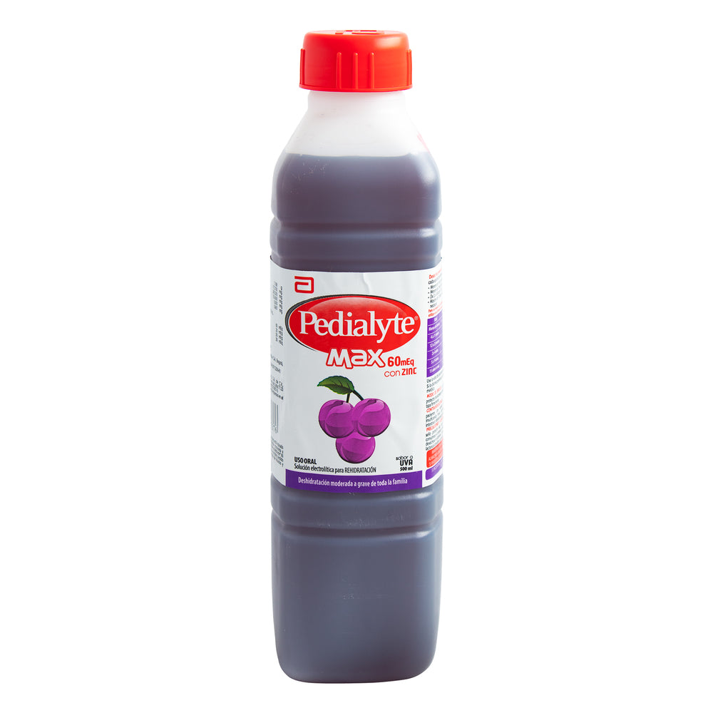 PEDIALYTE CON ZINC 60 UVA 500 ML - (10EXH)