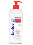 Lactovit Crema Reparadora Lactourea 1000 ml - Hidratación intensiva para piel muy seca