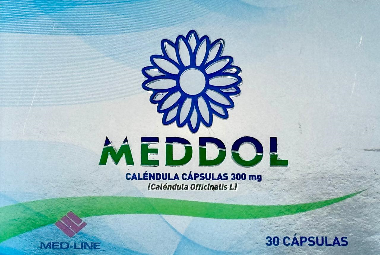 MEDDOL CALENDULA 300 MG 30 CAPSULAS