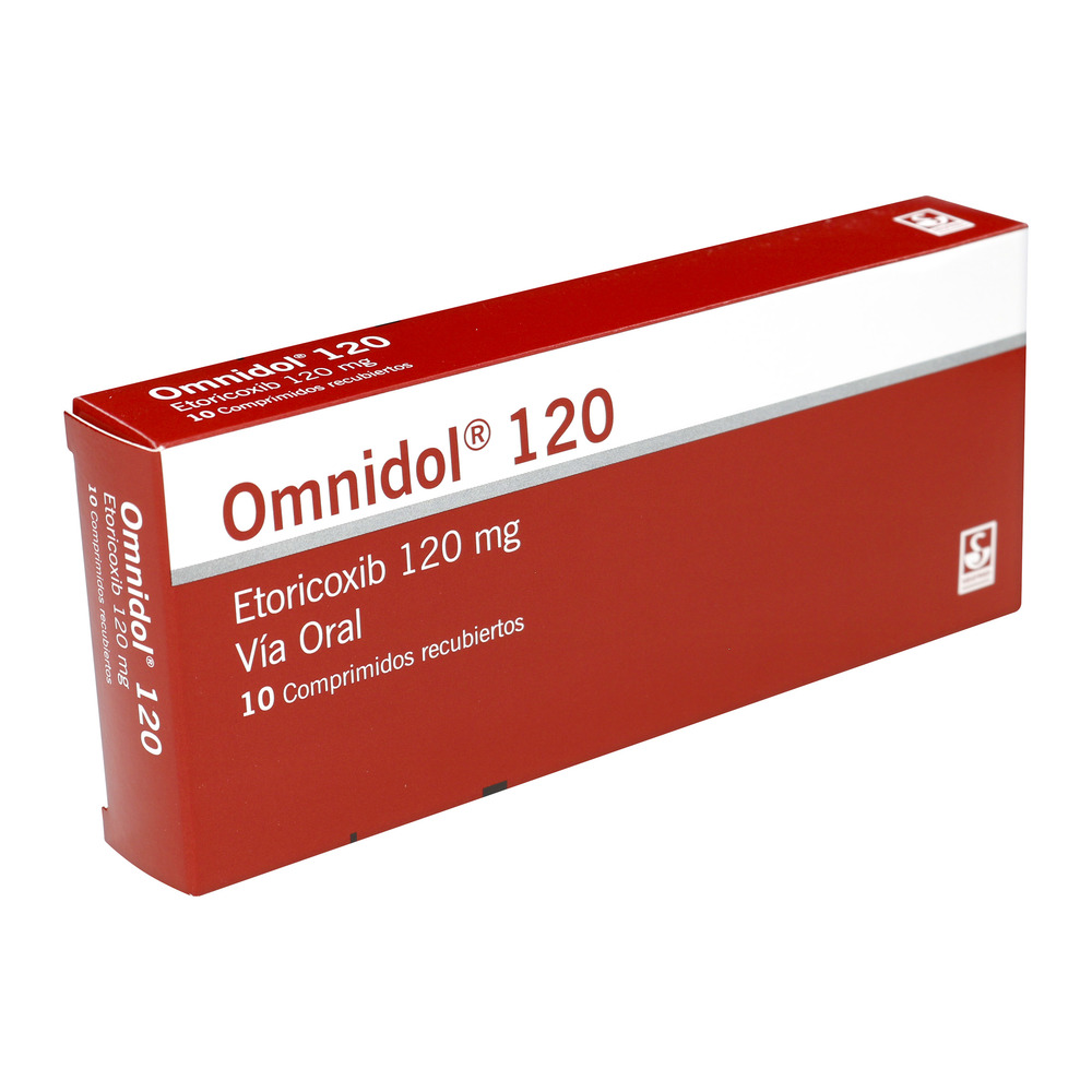 OMNIDOL 120 MG 10 TABLETAS