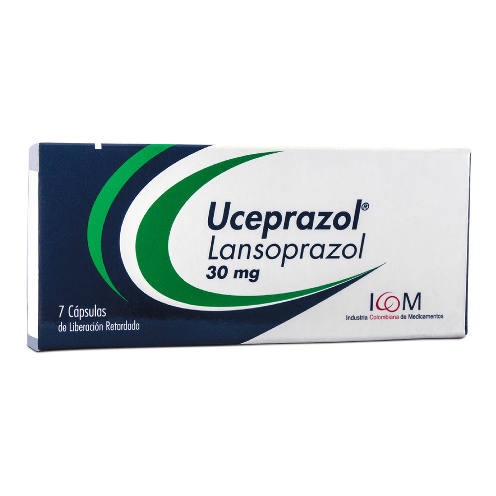 (F) UCEPRAZOL 30 MG 7 CAPSULAS ICOM - (LR) - 1 UNIDADES