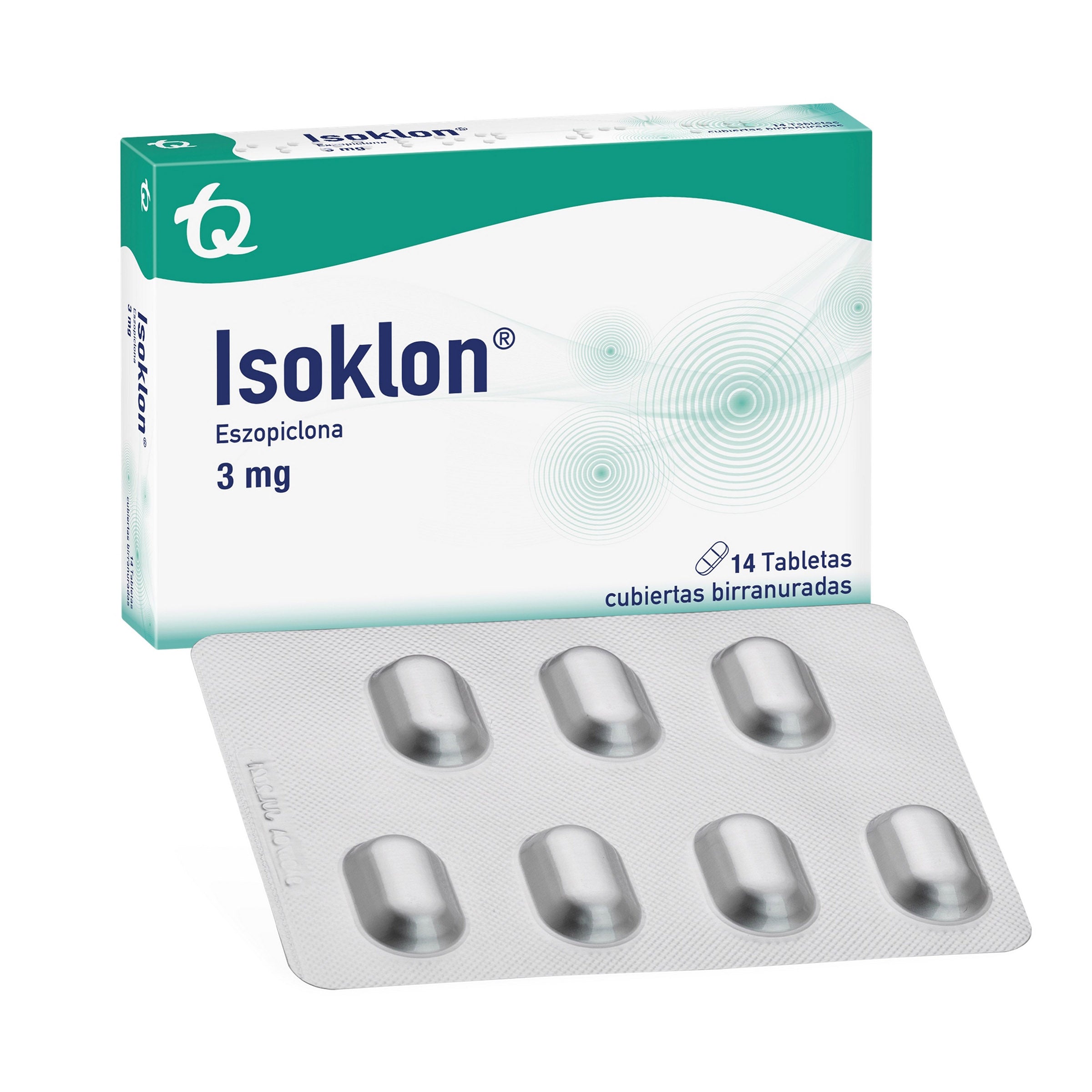 ISOKLON 3 MG 14 TABLETAS