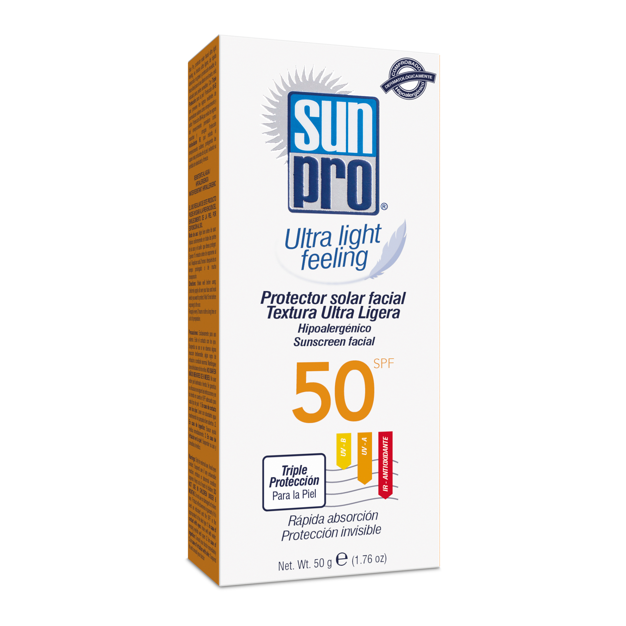 PROTECTOR SOLAR SUN PRO SPF 50 50 ML