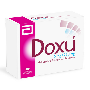 Doxu hidrocodona 5mg naproxeno 250mg 20 tabletas — Lafrancol