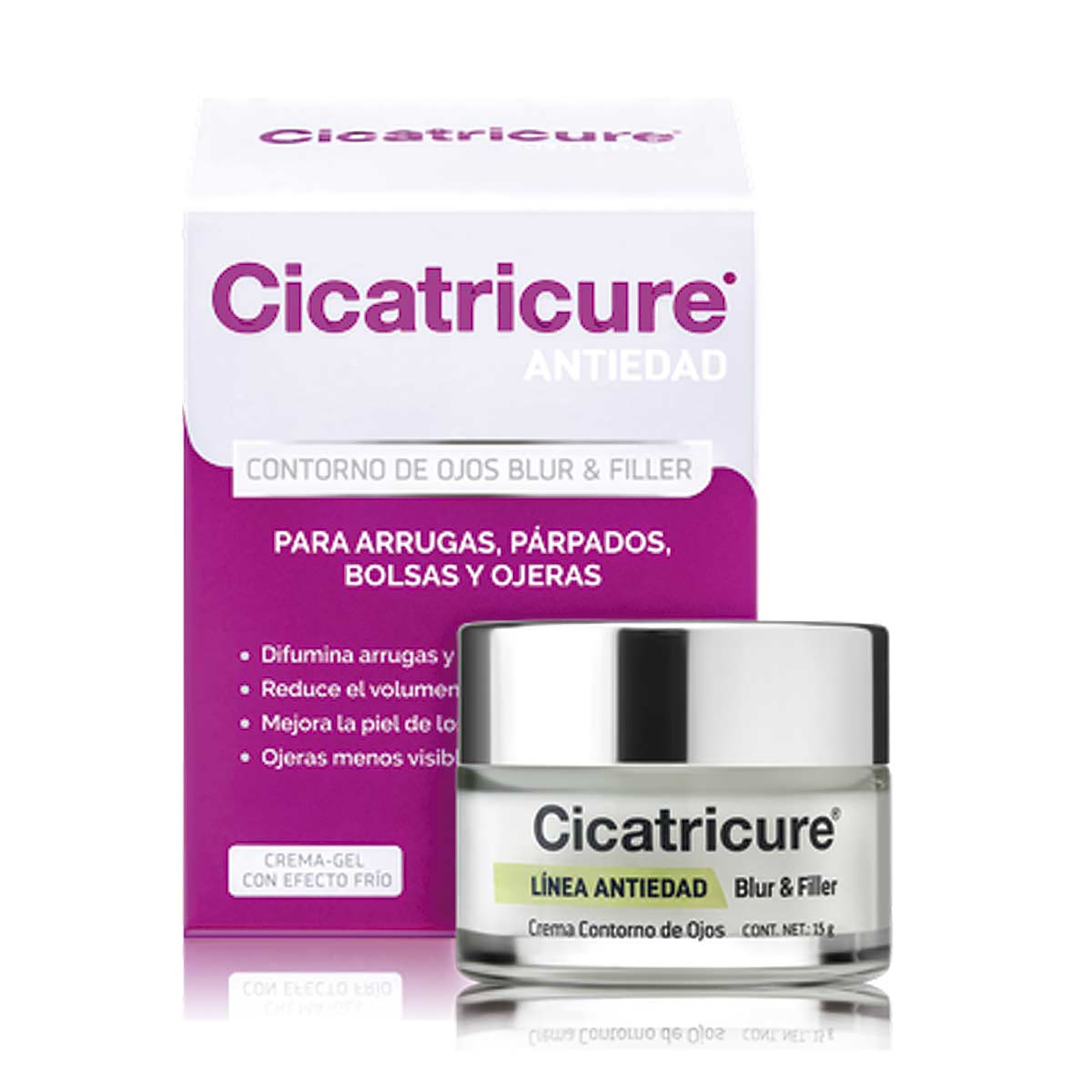 CICATRICURE CREMA-GEL CONTORNO DE OJOS BLUR FILLER 15 GR