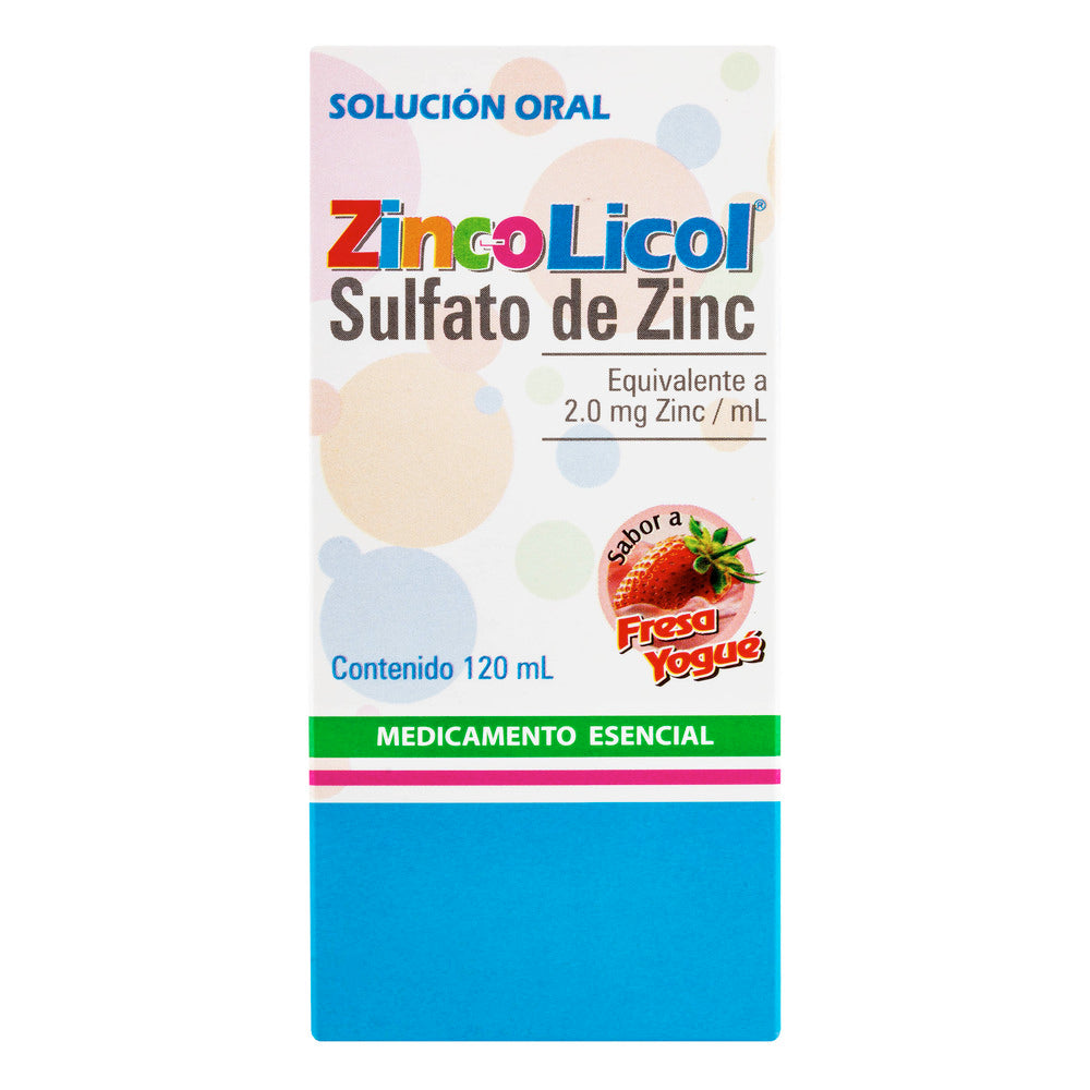 ZINCO SOLUCION 120 ML
