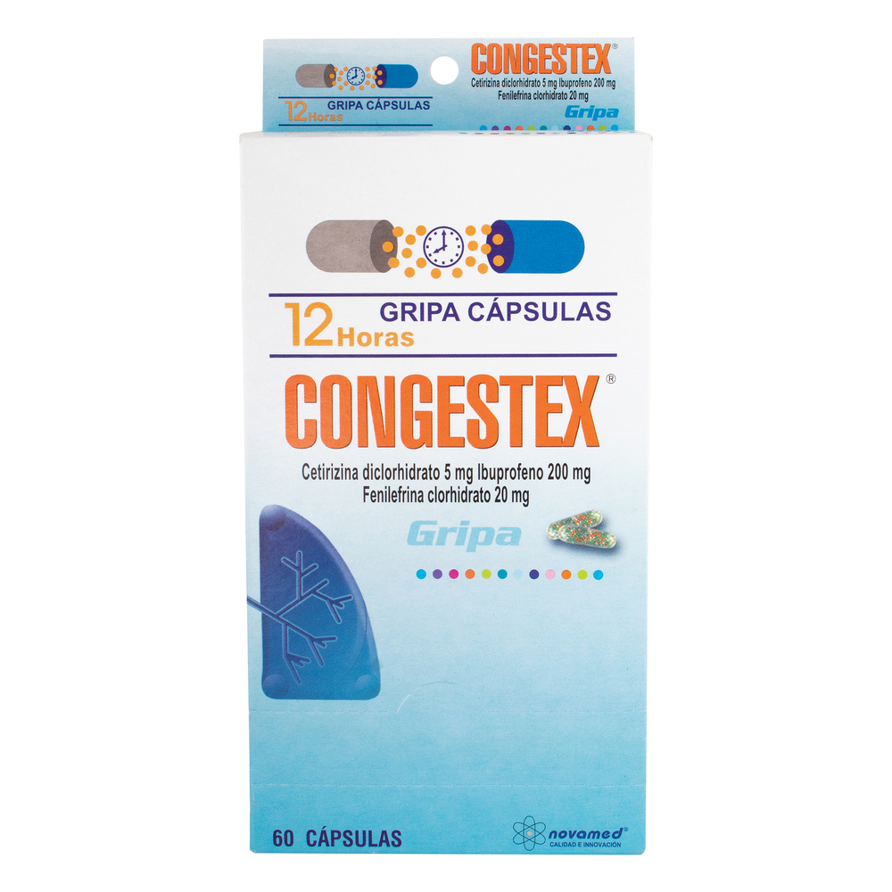 (F) CONGESTEX 60 CAPSULAS