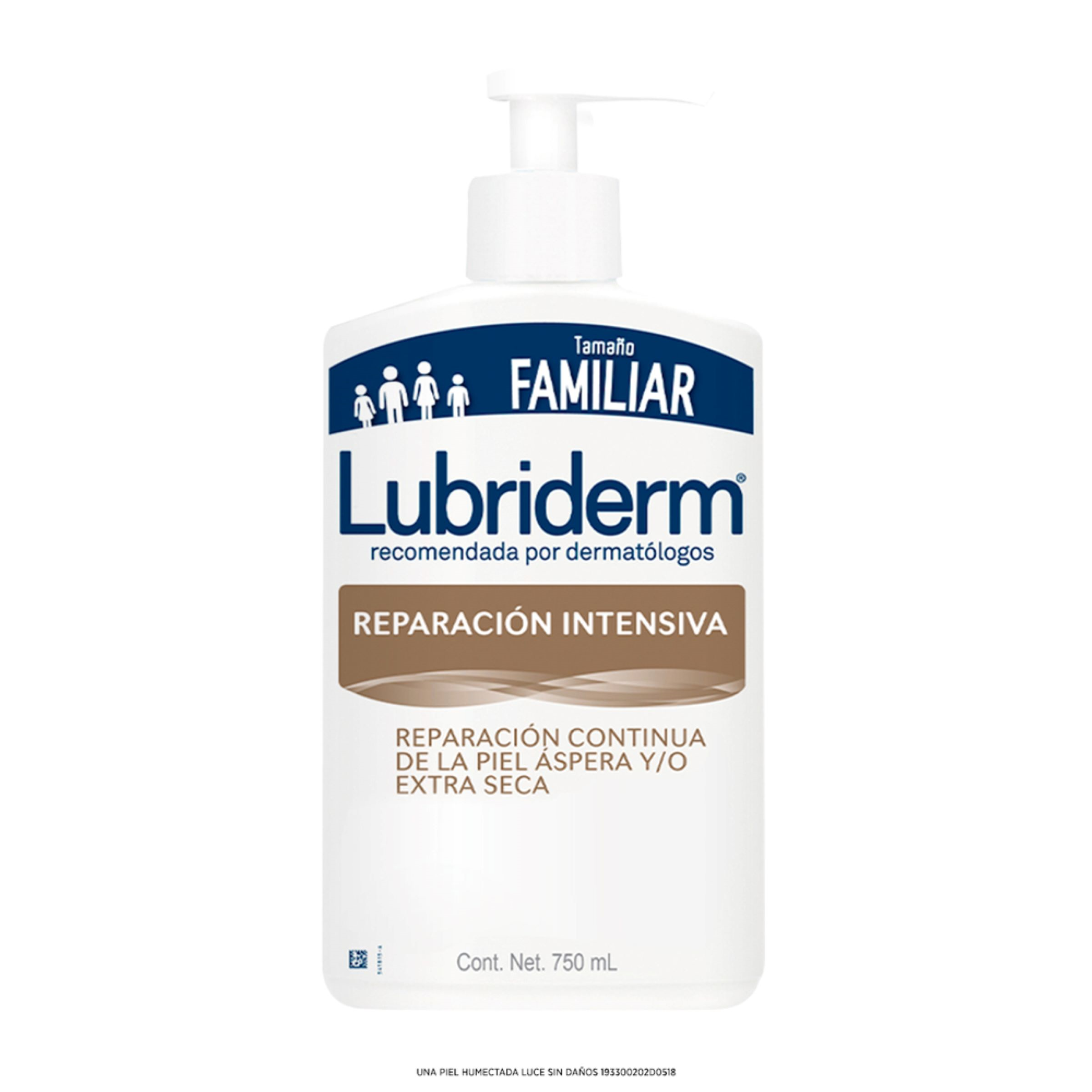 LUBRIDERM REPARACION INTENSIVA VALVULA 750 ML