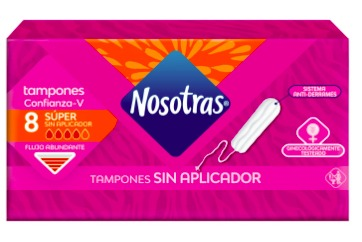 Tampón Nosotras Digital Super 5 unidades sin aplicador — Familia