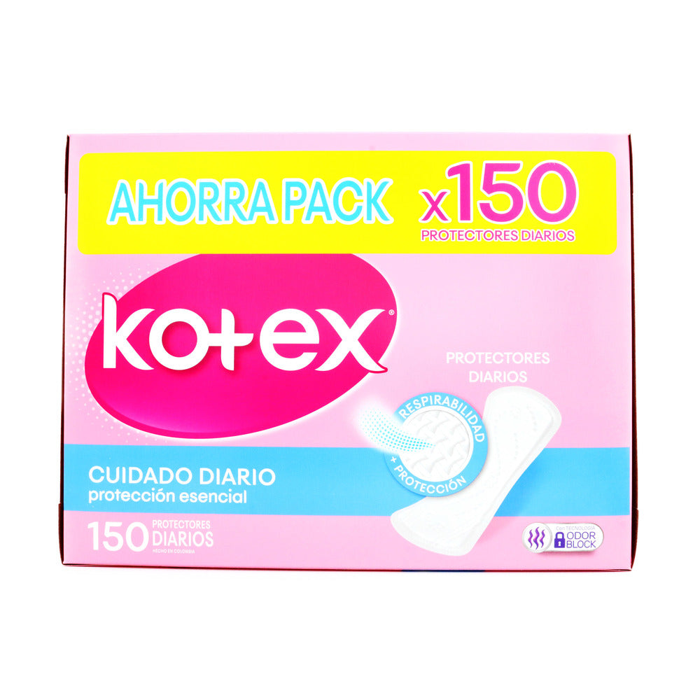 PROTECTOR KOTEX DAYS DUO PH 150 UDS