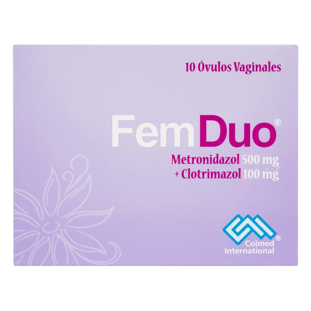 FEMDUO 500MG 10 OVULOS