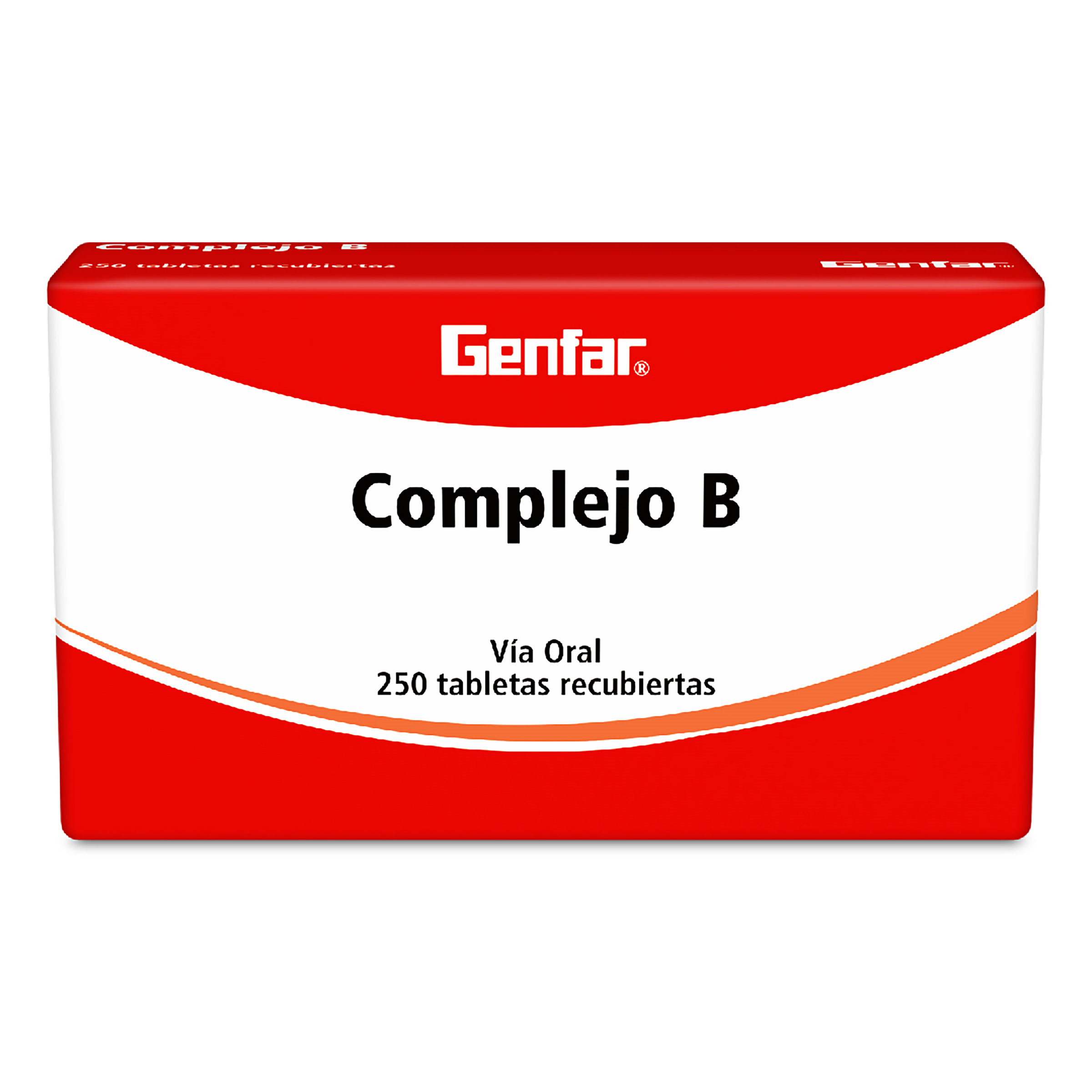 (F) COMPLEJO B 250 TABLETAS GF - 10 UNIDADES