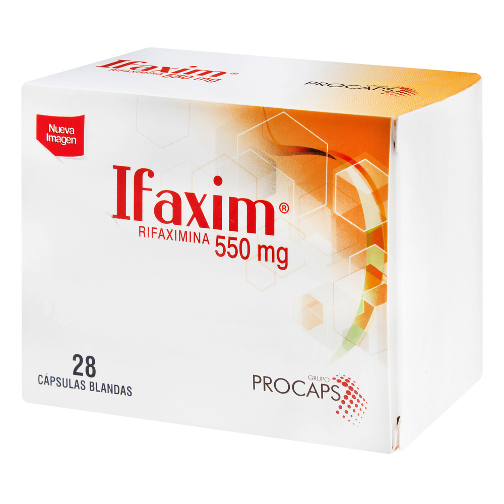 IFAXIM 550 MG 28 TABLETAS