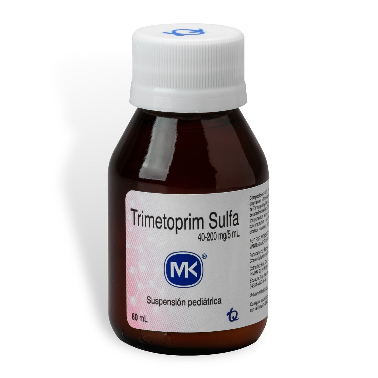 TRIMETOPRIM SULFA 40-200 SUSP.60 ML MK