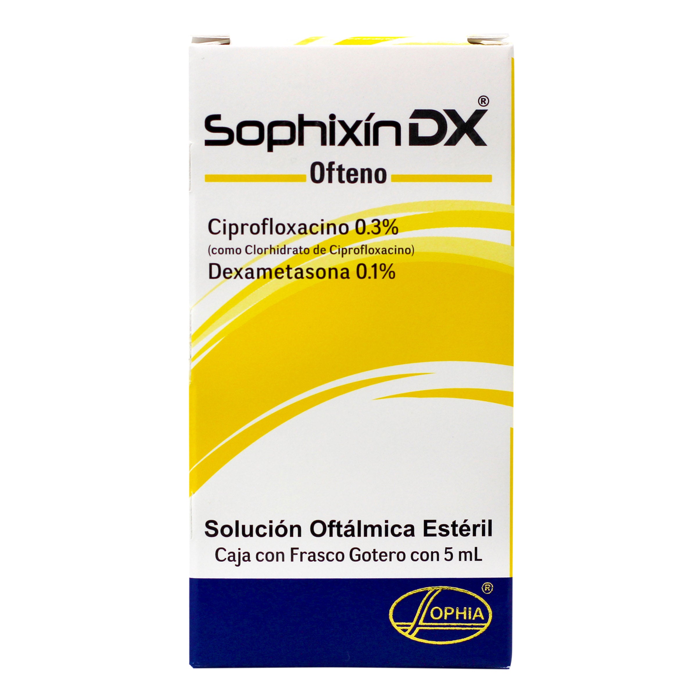 SOPHIXIN DX OFTENO 0.1% 0.3% 5 ML