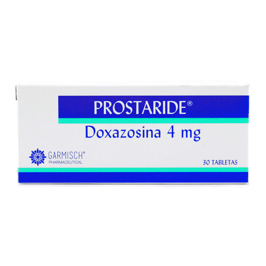 PROSTARIDE (DOXAZOSINA) 4 MG 30 TABLETAS | Uno A Droguerias