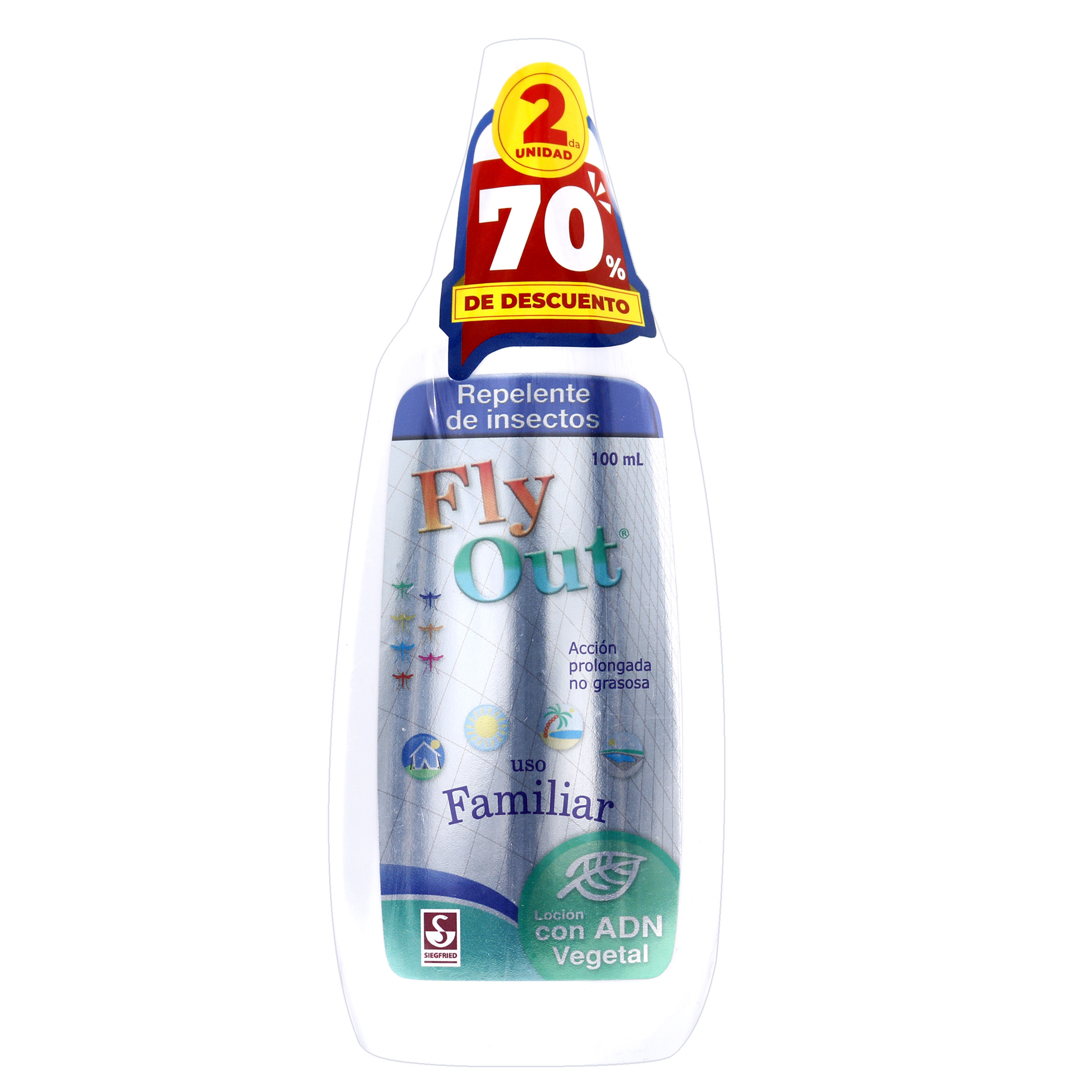 2 REPELENTE FLY OUT SPRAY 100 ML