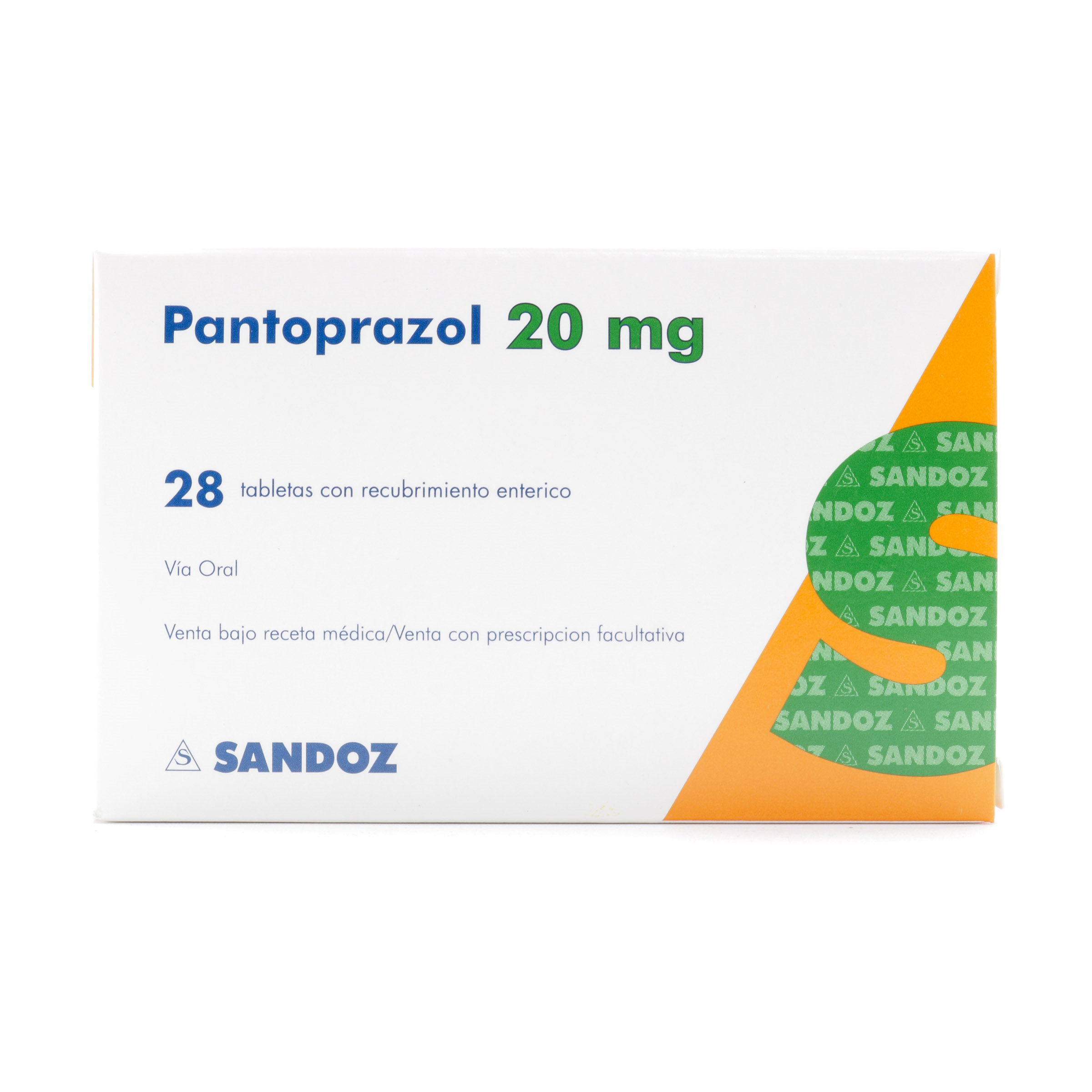 PANTOPRAZOL 20 MG 28 TAB GASTRORRESITENTE  SZ