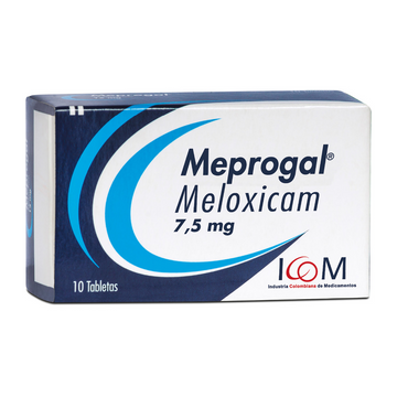 Meprogal meloxicam 7.5mg 10 tabletas — Icom