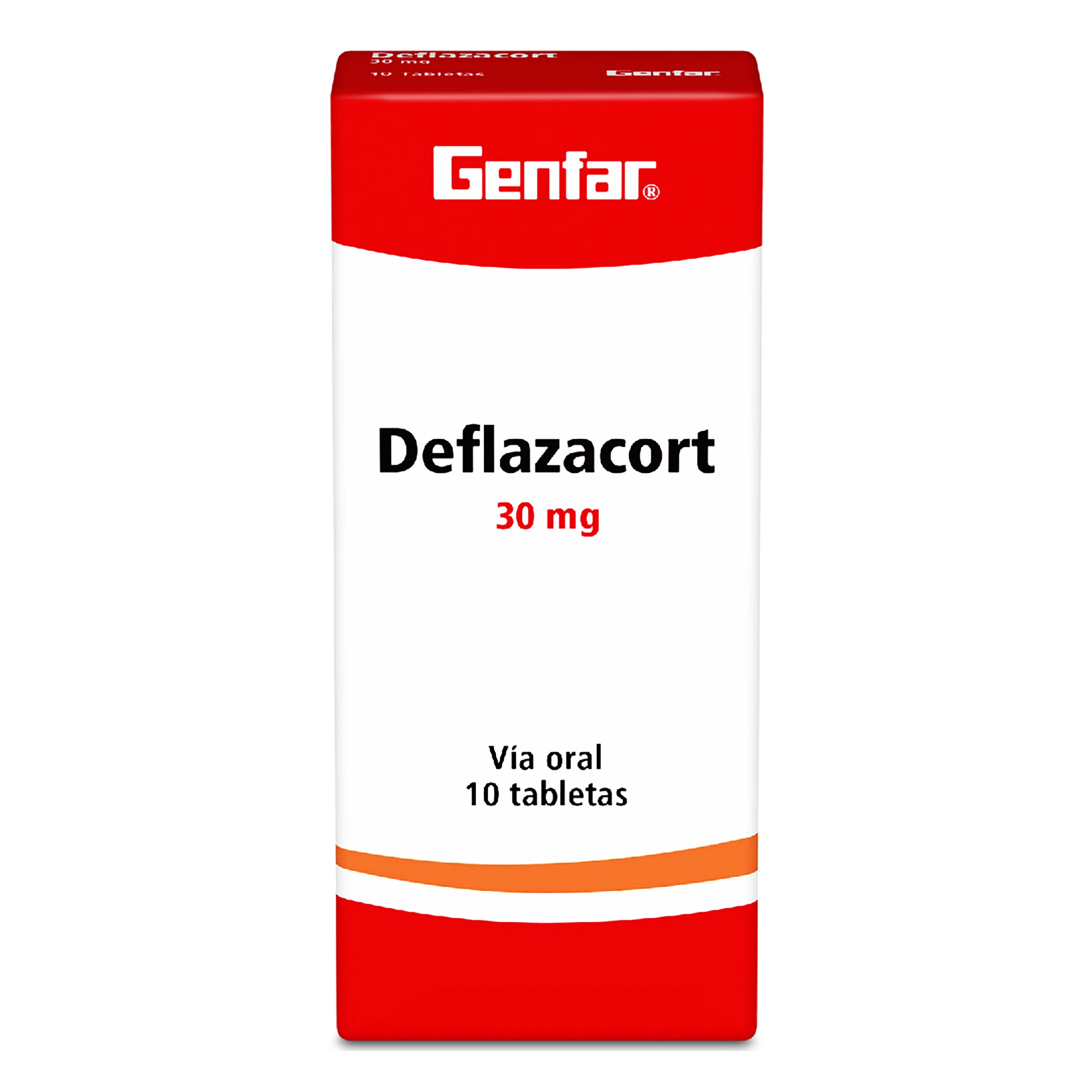 DEFLAZACORT 30 MG 10 TABLETAS GF - (CG15%)