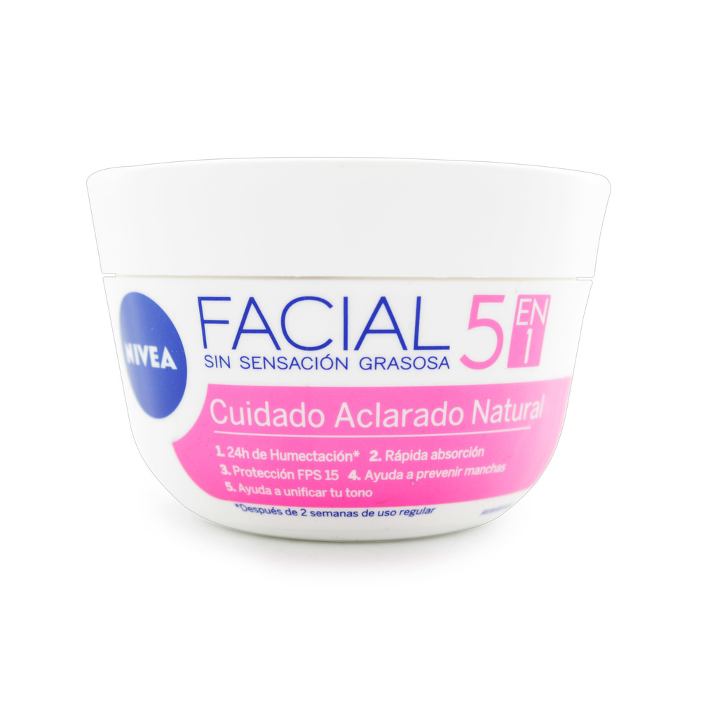 CREMA NIVEA CUIDADO FACIAL ACLARADO NATURAL 100 ML