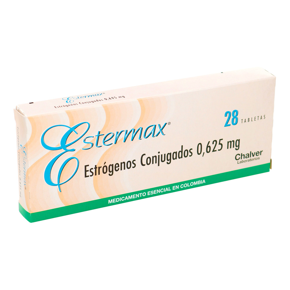 ESTERMAX 0.625 MG 28 TABLETAS (SC)